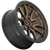 17x9 5x5 5BS D681 Rebel Matte Bronze Black - Fuel Off-Road