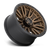 20x9 8x6.5 5BS D681 Rebel Matte Bronze Black - Fuel Off-Road