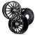 22" 9110D Summit Blk/Milled Dually Kit - Cali Off Road