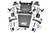14-16 GMC 1500 Denali 4WD Cast Steel Magneride Bracket 7in Lift Kit - Rough Country 