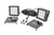 Chrome Series LED Light Pair 4" Square White DRL