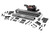 LED Light Bumper Mount 12" Black Single Row Polaris Ranger 1000XP/900XP (19-20)