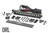 LED Light Bumper Mount 12" Black Single Row White DRL Can-Am Defender (16-22)