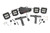 Jeep Quad LED Light Pod Kit  - Black Series (18-21 JL / 20-21 Gladiator)