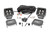 Jeep 2-inch LED Cube Easy-Mount Kit (18-23 Wrangler JL / 20-23 Gladiator)-Black Series w/ White DRL