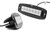 Chrome Series LED Light Pair 6" Flush Mount