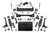 07-15 Toyota Tundra Lift Kit w/Vertex Coilovers & V2 Shocks - Rough Country Suspension