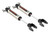 11-21 Chevy/GMC 2500/3500 HD 3.5-4.5in V2 Front Shocks Pair - Rough Country Suspension