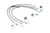 Jeep Front & Rear Stainless Steel Brake Lines 4-6in Lifts (XJ/YJ/TJ)
