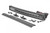 LED Light Bumper Mount 30" Black Dual Row White DRL Toyota 4Runner (14-20)