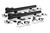 LED Light Grill Mnt 30" Black Single Row Pair Ford Super Duty (11-16)