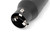 Exhaust Tip Black RC Logo 2.5-3" Pipe