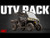 Cargo Rack Dual 2" Black LED Pairs Flush Mount Can-Am Defender (17-22)