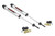 19-21 Ram 1500 3.5in V2 Rear Monotube Shocks Pair - Rough Country Suspension