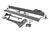 Jeep 50-inch Straight LED Light Bar Upper Windshield Kit w/ Dual-Row Black Series LED Amber DRL (20-22 Gladiator JT, 18-22 Wrangler JL) 70068