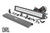 Chrome Series LED Light 20" Dual Row White DRL