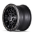 20x9 8x170 5BS DT-1 9303 Black W/Simulated - Dirty Life Wheels