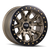17x9 8x170 4.53BS DT-1 9303 Gold W/Simulated Ring - Dirty Life Wheels