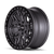 17x9 5x5 3.50BS DT-1 9303 Gunmetal/Black W/Simulated Ring - Dirty Life Wheels