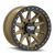 20x9 8x6.5 5BS DT-2 9304 Gold W/Simulated - Dirty Life Wheels