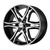 18x8.5 6x5.5 5.93BS AR893 Mainline Gloss Black Machined - American Racing