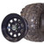 35x12.50x15LTB / 15X8 Black "D" Wheels - Set of 4