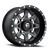 16x7 4x137 4.51BS D538 Maverick Matte Black Milled - Fuel Off-Road