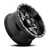 16x7 4x137 4.51BS D538 Maverick Matte Black Milled - Fuel Off-Road