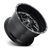22x9.5 6x5.5/6x135 6BS D581 Triton Gloss Black Milled - Fuel Off-Road