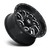 24x7 4x156 4.51BS D581 Triton Gloss Black Milled - Fuel Off-Road