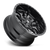 18x9 6x5.5/6x135 5.75BS D595 Sledge Gloss Black - Fuel Off-Road