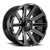 20x9 8x180 5.79BS D615 Contra Gloss Black Milled - Fuel Off-Road