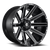 18x9 6x5.5/6x135 5.04BS D616 Contra Matte Black Milled - Fuel Off-Road