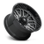 22x12 6x135 4.81BS D622 Ignite Gloss Black Milled - Fuel Off-Road
