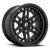 17x9 6x5.5 4.53BS D667 Nitro Matte Black - Fuel Off-Road