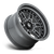 17x9 6x5.5 4.53BS D668 Nitro Matte Gunmetal - Fuel Off-Road