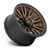 22x10 8x6.5 4.79BS D681 Rebel Matte Bronze Black - Fuel Off-Road