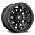 18x9 6x5.5 5.04BS D694 Covert Matte Black - Fuel Off-Road