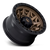 17x9 5x150 5.04BS D696 Convert Bronze w/Black Lip - Fuel Off-Road