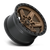 17x9 5x5 4.53BS D699 Kicker Matte Bronze Black Bead Ring - Fuel Off-Road