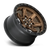 17x9 6x5.5 5.04BS D699 Kicker Matte Bronze Black Bead Ring - Fuel Off-Road