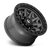 17x9 5x5 4.53BS D716 Covert Matte Gunmetal Black BR - Fuel Off-Road