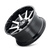 20x9 6x135 5.71BS Type 143 Gloss Black/Machined Face - Ion Wheel
