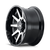 20x9 5x5.5 5BS Type 143 Gloss Black/Machined Face - Ion Wheel
