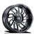 20x10 8x6.5 4.75BSBS  Flywheel Gloss Black/Milled Spokes - Mayhem Wheels