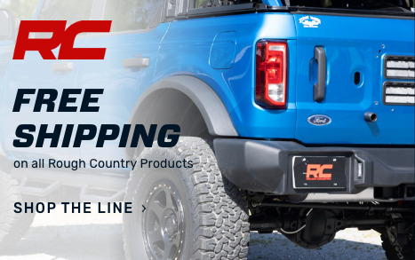 FREE Shipping on all Rough Country Products