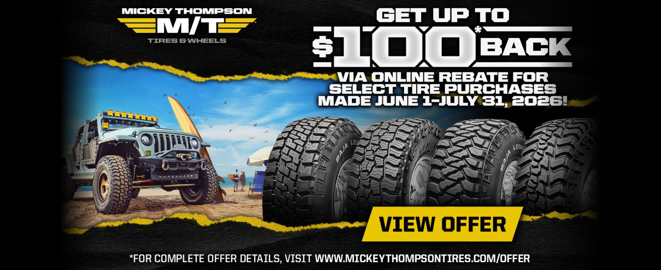 Get up to $100 Back via Online Rebate Now-July 31, 2026