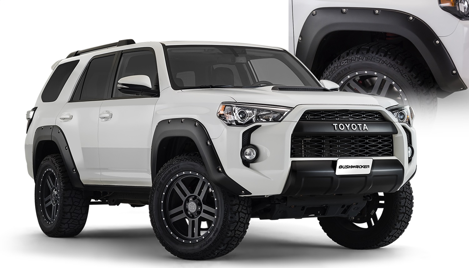 14-21 Toyota 4Runner 4pc Set Pocket/Rivet Style Fender