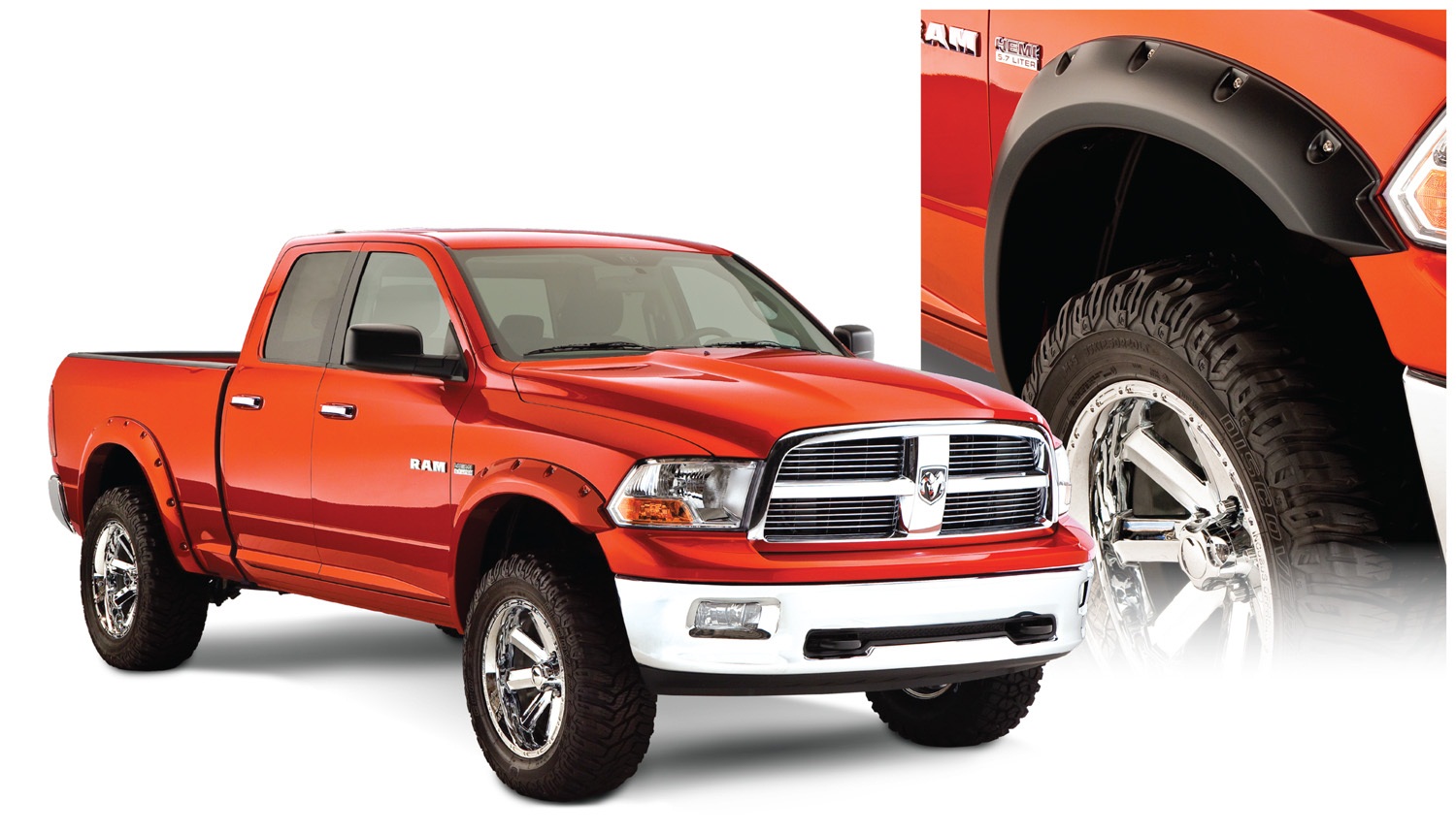 06-09 Dodge/Ram 1500/2500/3500 97.9/98.3in Bed 4pc Set
