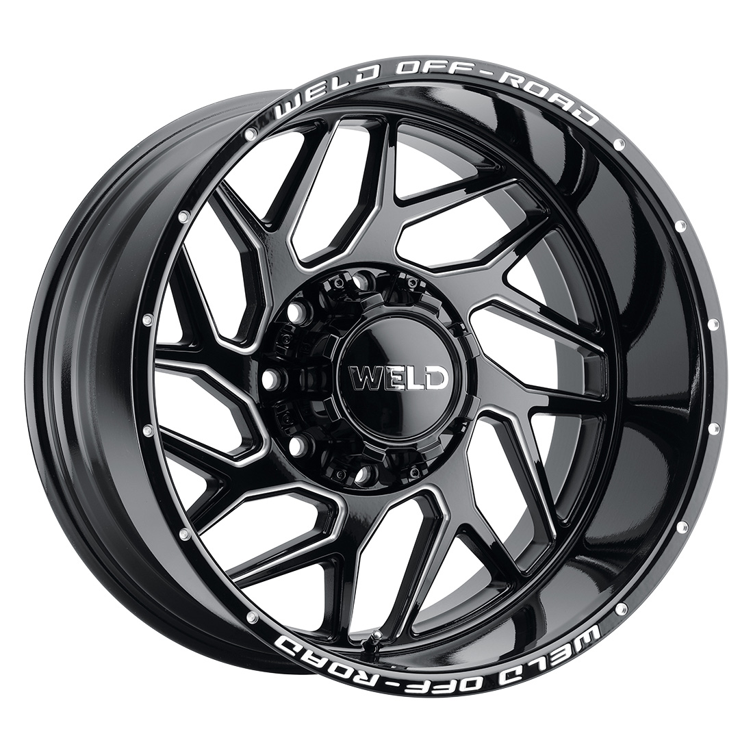 Fulcrum 20x10 8x170 Gloss Black Milled Wheel | NTW Online